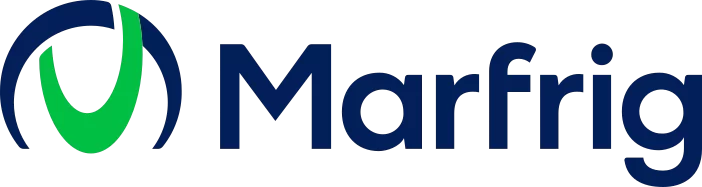 Logo da empresa Marfrig.