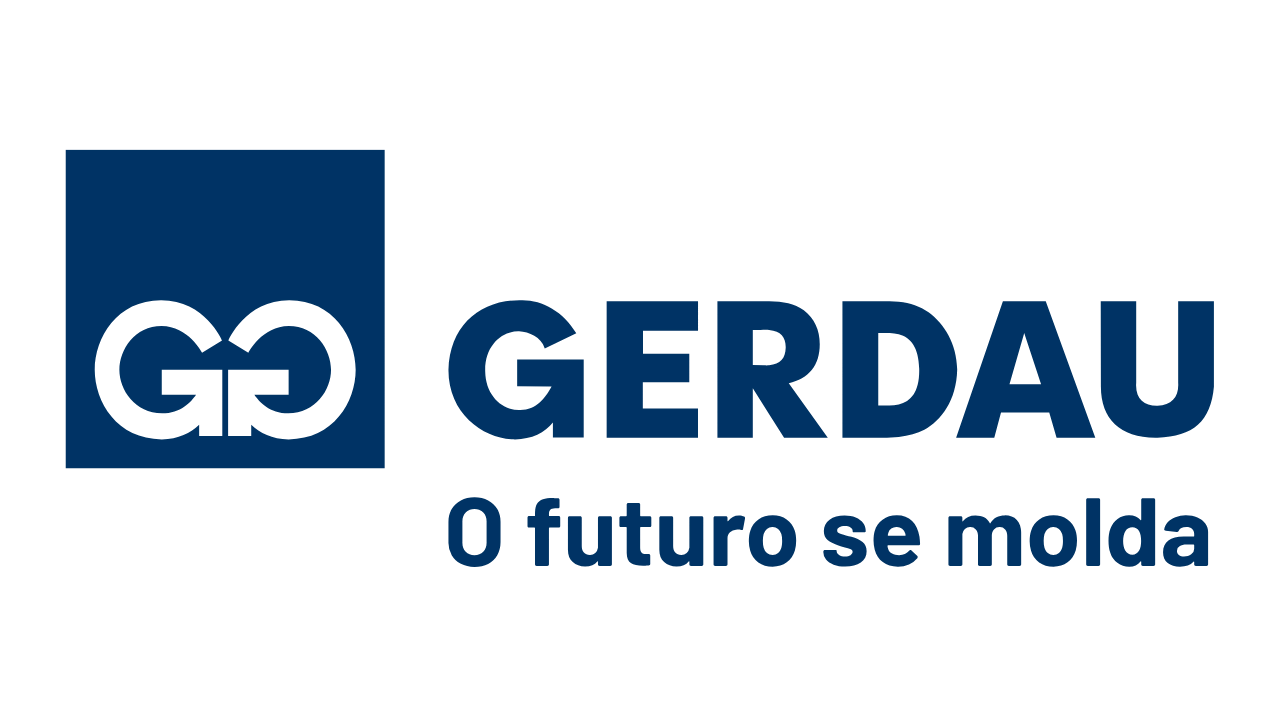 Logo Gerdau, cliente UniSoma