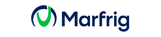 Logo Marfrig, cliente UniSoma