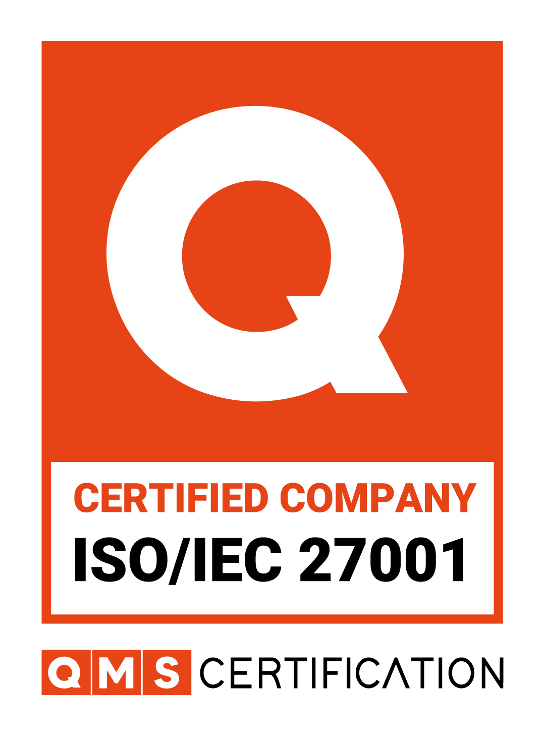 Certificação ISO/IEC 27001