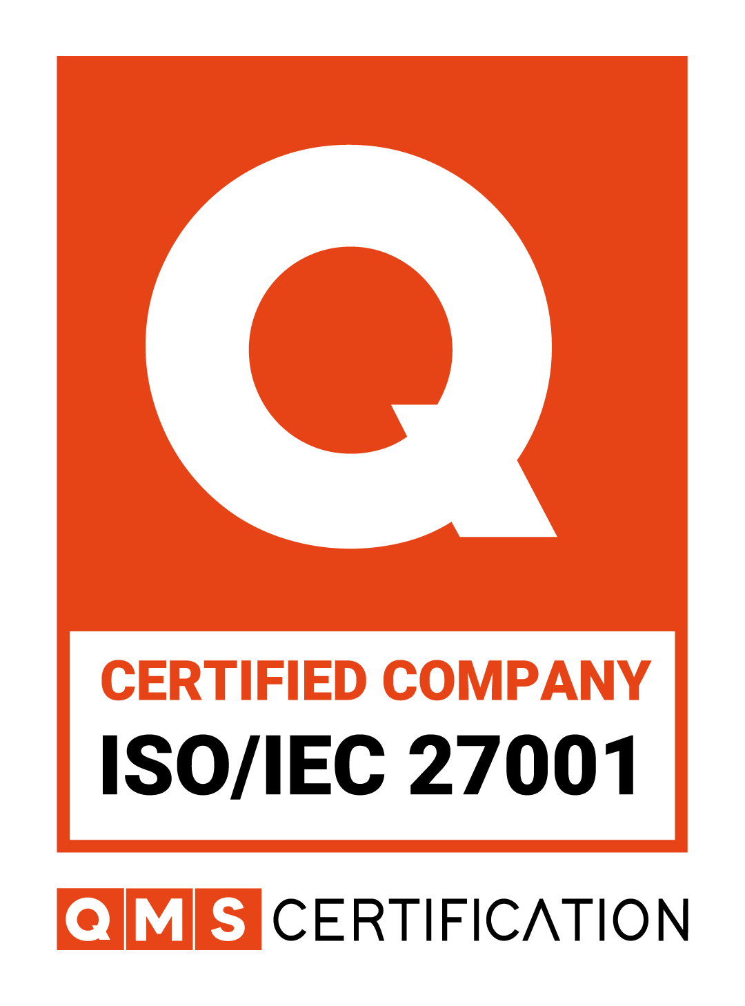 Certificação ISO/IEC 27001