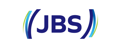 Logo JBS, cliente UniSoma